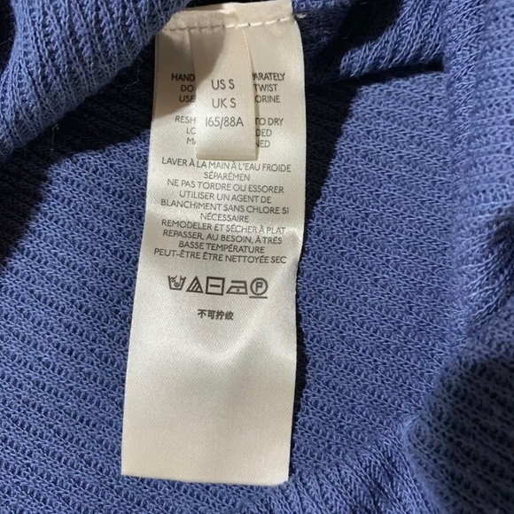 Free People Swit the Small Stuff Sweater Mock S - Picture 4 of 9